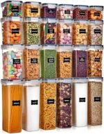 24 Pack Set Airtight Kitchen Organizers - Image 5