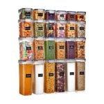 24 Pack Set Airtight Kitchen Organizers